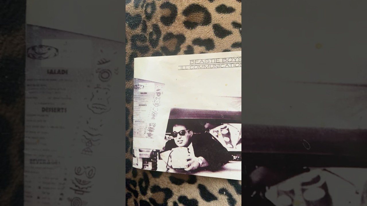 Beastie Boys Ill Communication cd #cdcollector #beastieboys #asmr