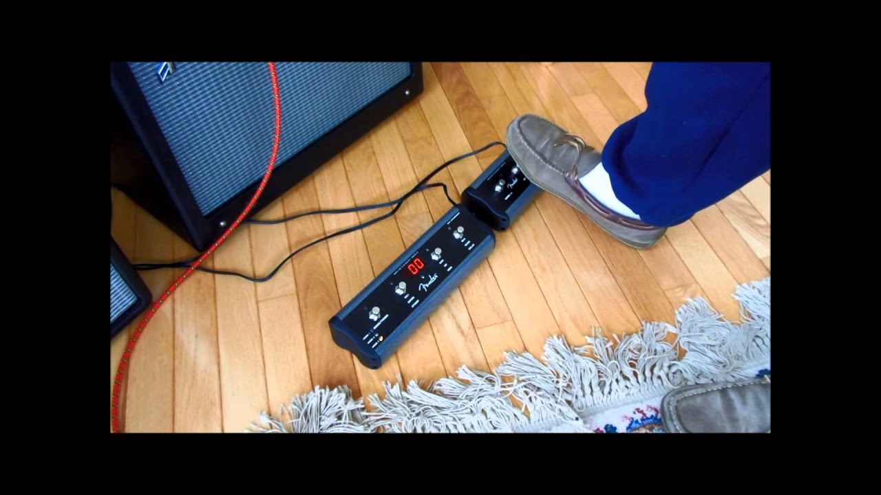 Fender Mustang III V2 - Quick Footswitch Demo