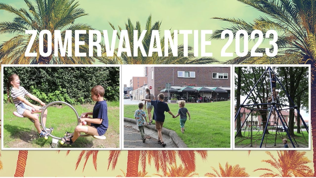 spelen in de speeltuin en een ijsje eten - dagjes uit vlogs #1 - zomervakantie 2023