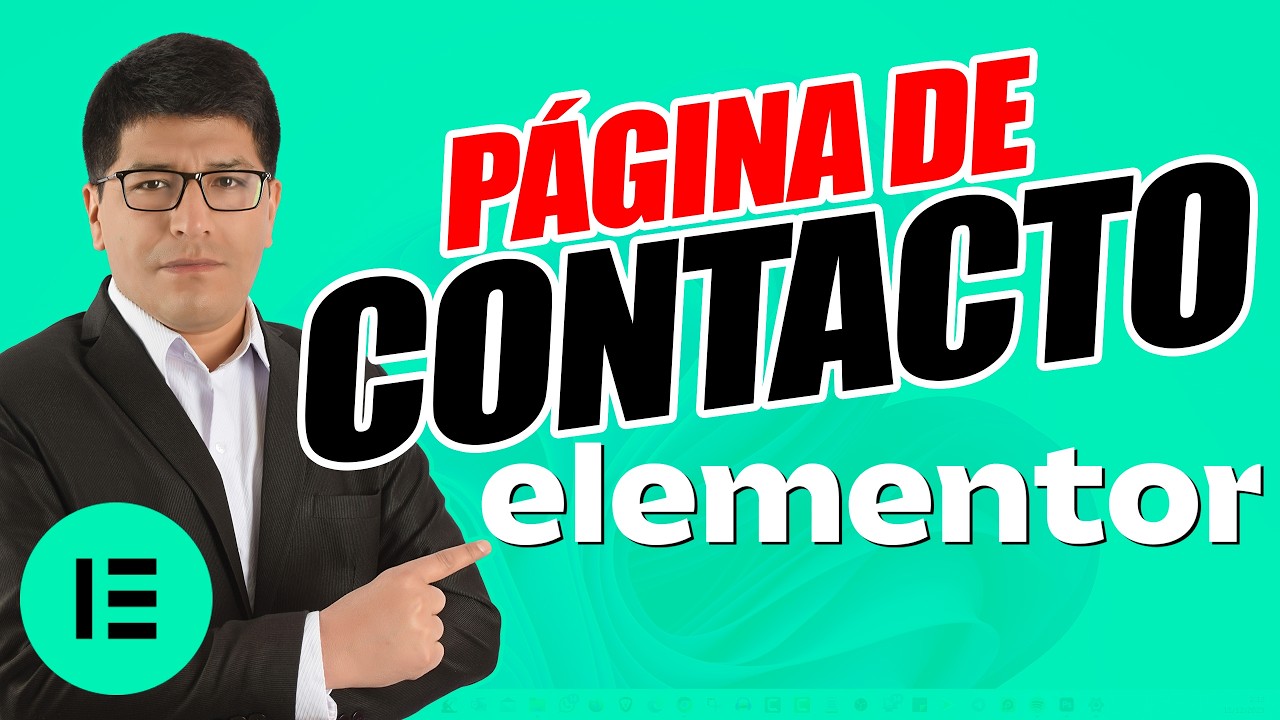 Cómo Crear Página de Contacto con Elementor (Paso a Paso)