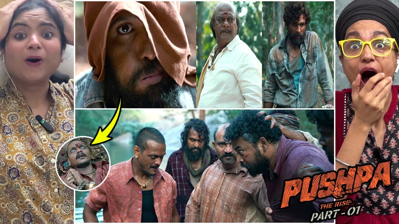 PUSHPA VS KONDAREDDY VS MANGALAM SEENU FOREST FIGHT SCENE REACTION | Icon Star Allu Arjun | Sukumar