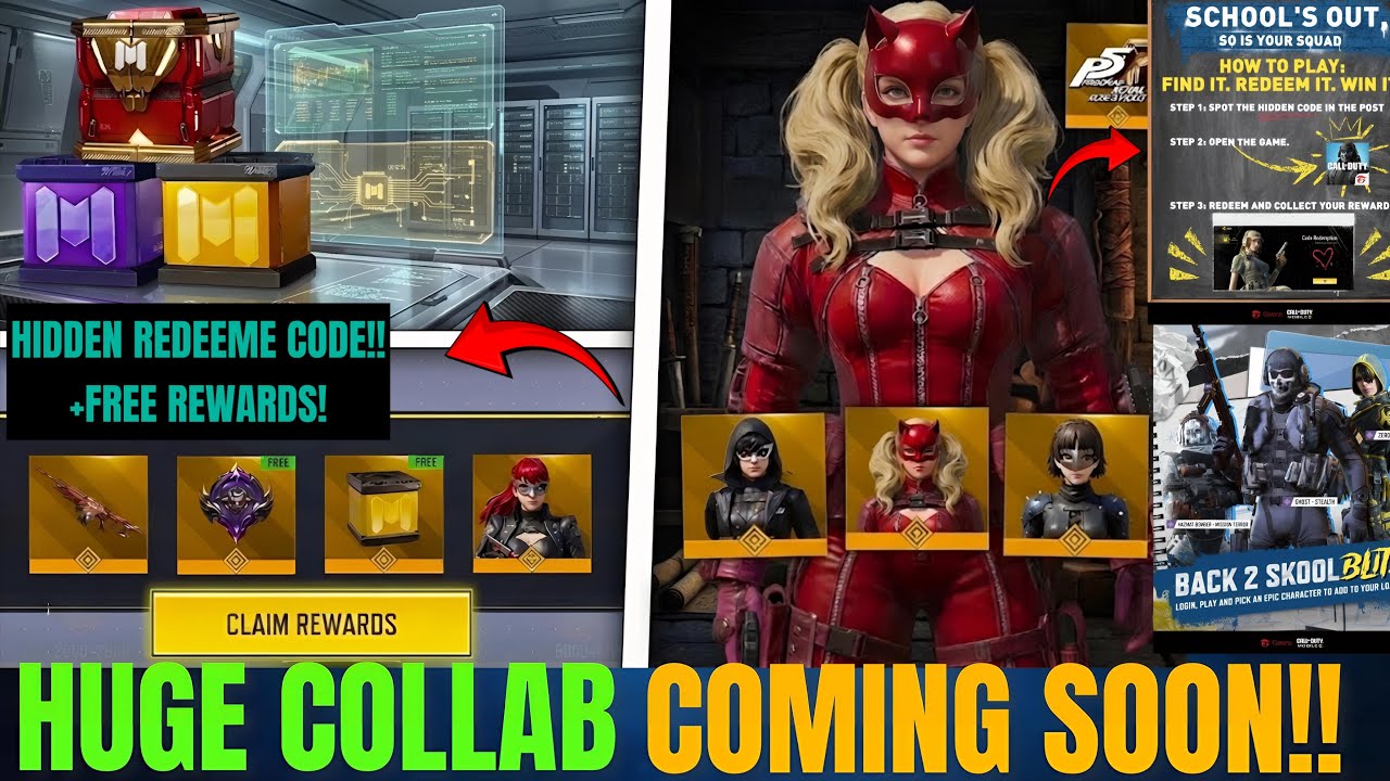 PERSONA COLLAB IS HERE!✅Redeem Codes & Crazy New Events! 😱