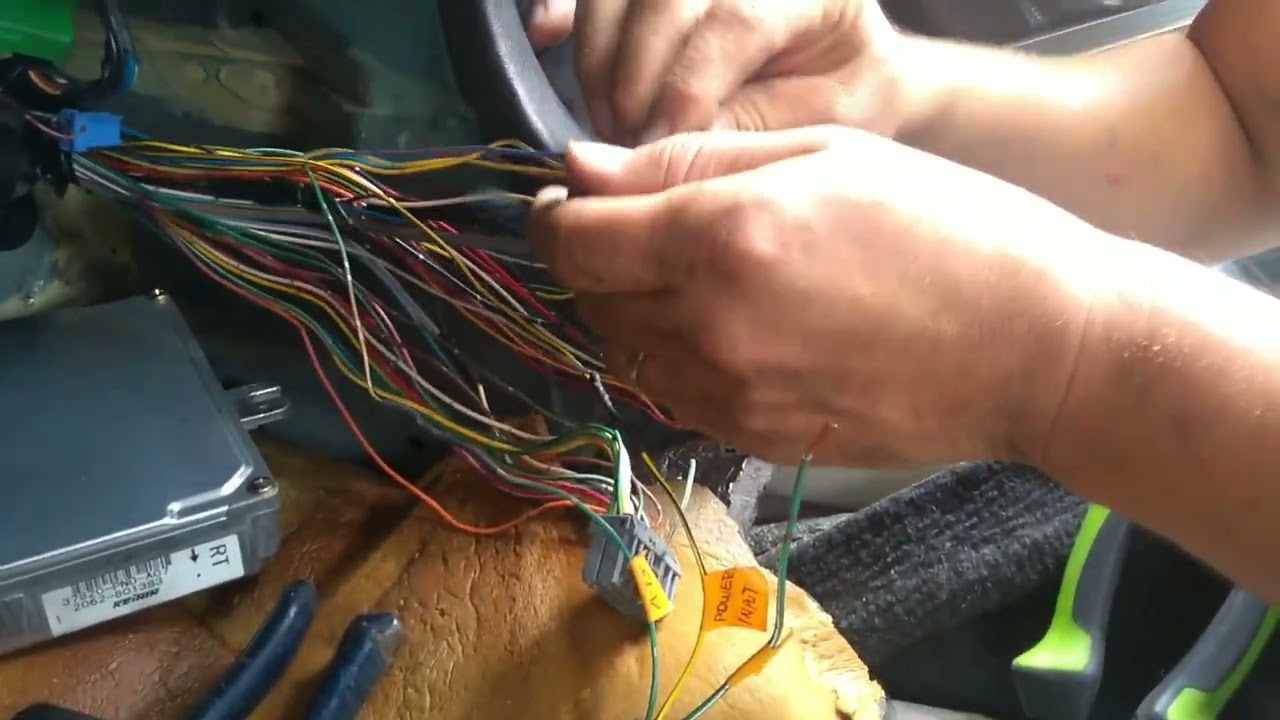 Cómo instalar contra arnés k swap en Civic 92_00 integra o de el sol