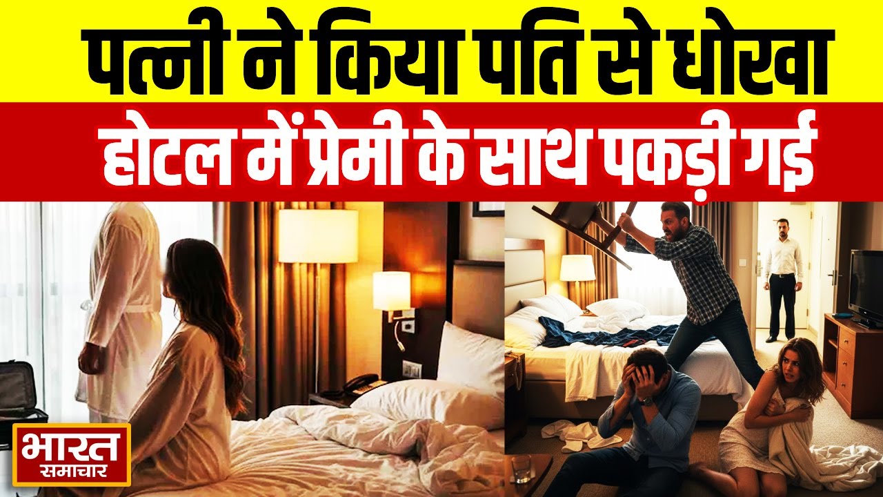 Jhansi News : पत्नी ने पति से की बेवफाई,होटल में प्रेमी के साथ मिली,फिर पुलिस के सामने हुआ कुछ ऐसा !