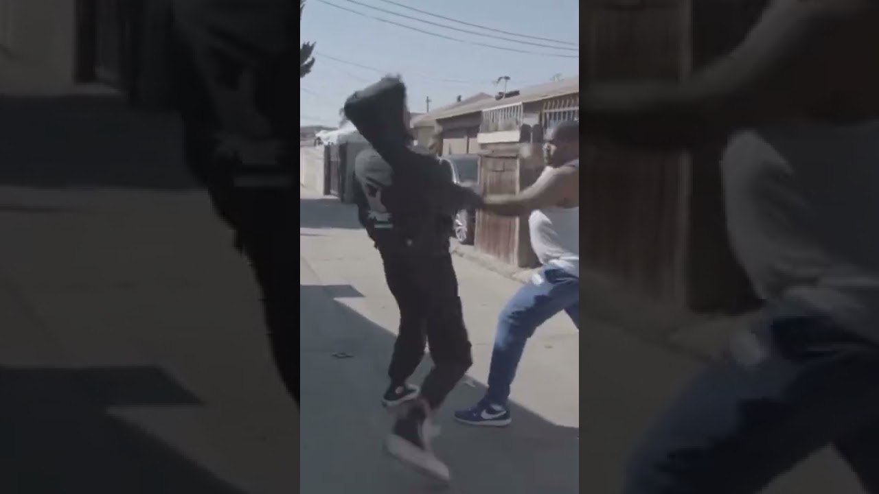 CRIP MAC SHOWS HIS FIGHTING SKILLS🤣 #cripmac #fight #skills #crips #gang #boxing
