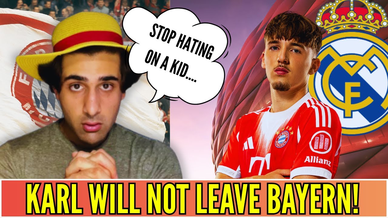 Lennart Karl Will NOT Go To Real Madrid So Bayern Fans CHILL OUT!