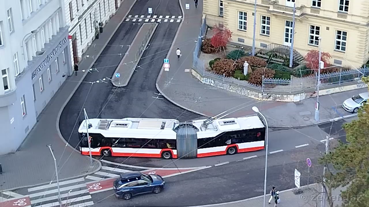 Брненський тролейбус&mdash; &Scaron;koda 32Tr SOR, &Scaron;koda 27Tr Solaris IV  20.12.2024/ Brno trolleybus&mdash; &Scaron;koda 32Tr