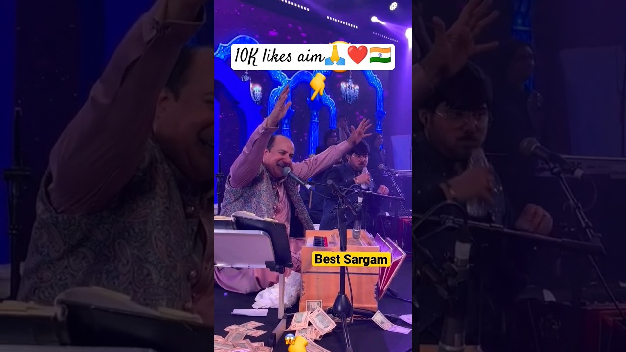 Best sargam of Rahat Fateh Ali Khan singing video #shorts #song #viral
