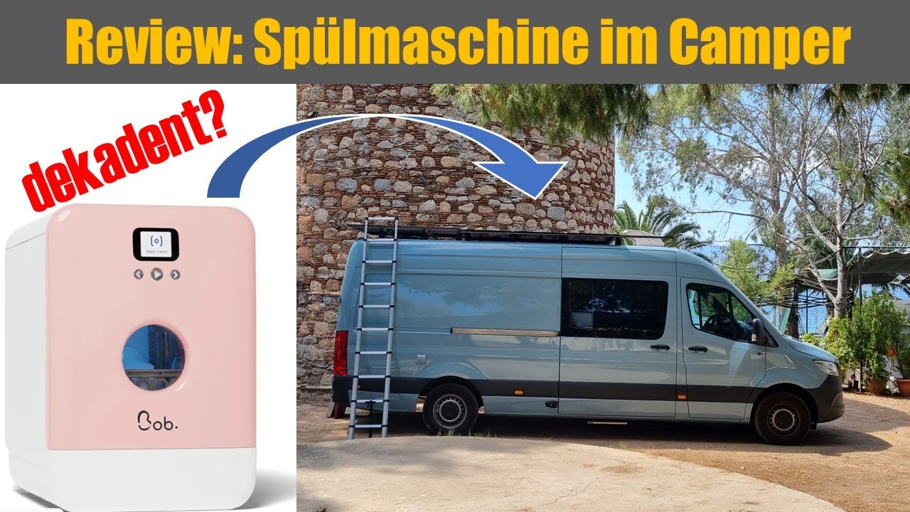 Wer braucht sowas?: Geschirrspüler im Camper #wohnmobil #sprintervanconversion