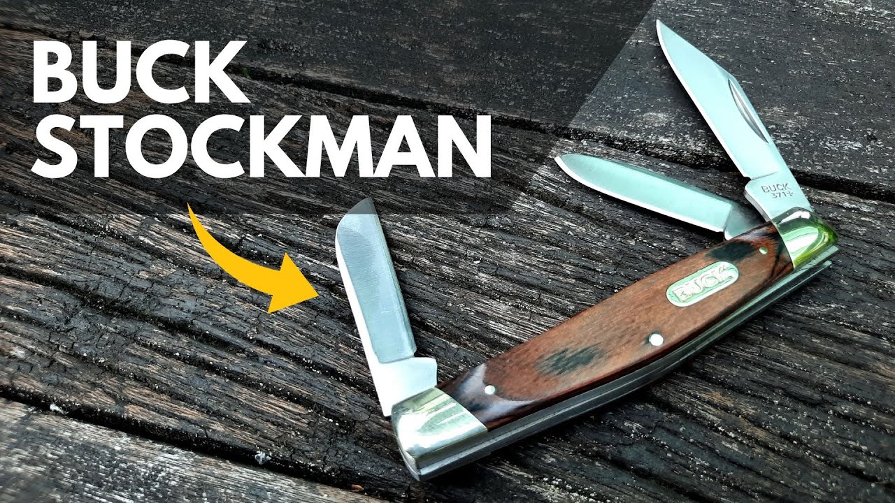 Wonderful Traditional Classic Pocket Knife Buck 371 Stockman