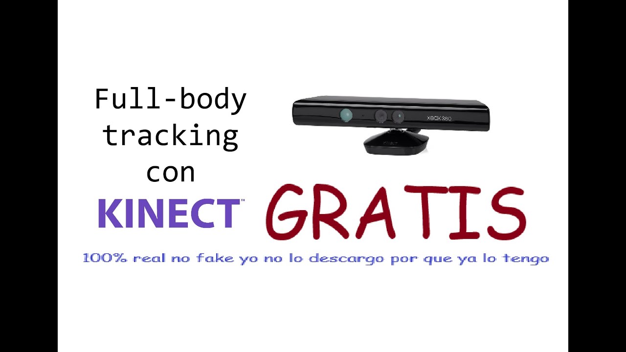 Tutorial: Full Body Tracking para VRChat con Kinect de Xbox 360 (en español, 2024)