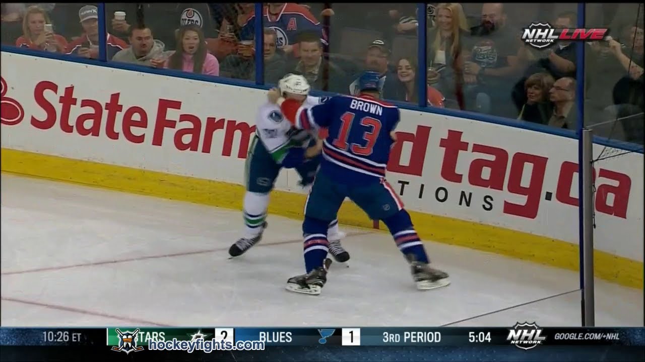 Dale Weise vs Mike Brown Sep 21, 2013