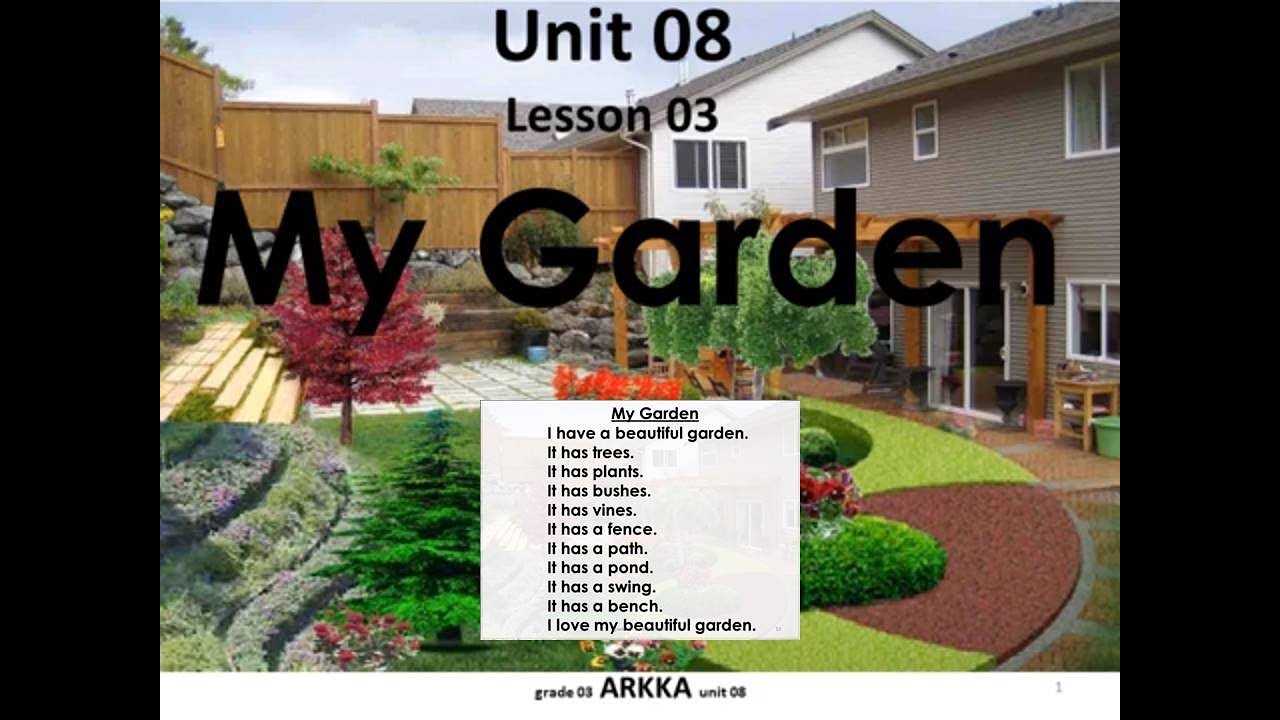 My Home Garden - Essay