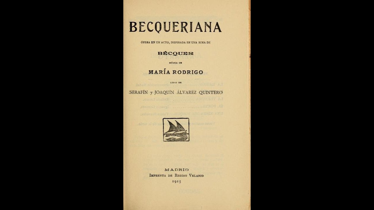Becqueriana - 1915