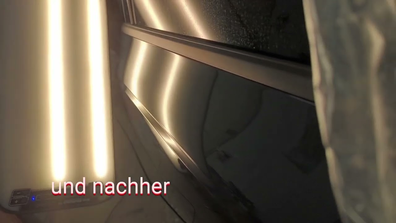 Nachhaltige Dellen Instandsetzung Audi A4. Vorher -Nachher #pdr #dellentechnik #beulendoktor 