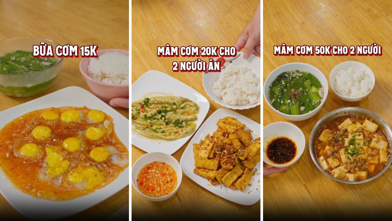 Bữa cơm sinh viên 15k có gì | Anh Em Bun Bốp