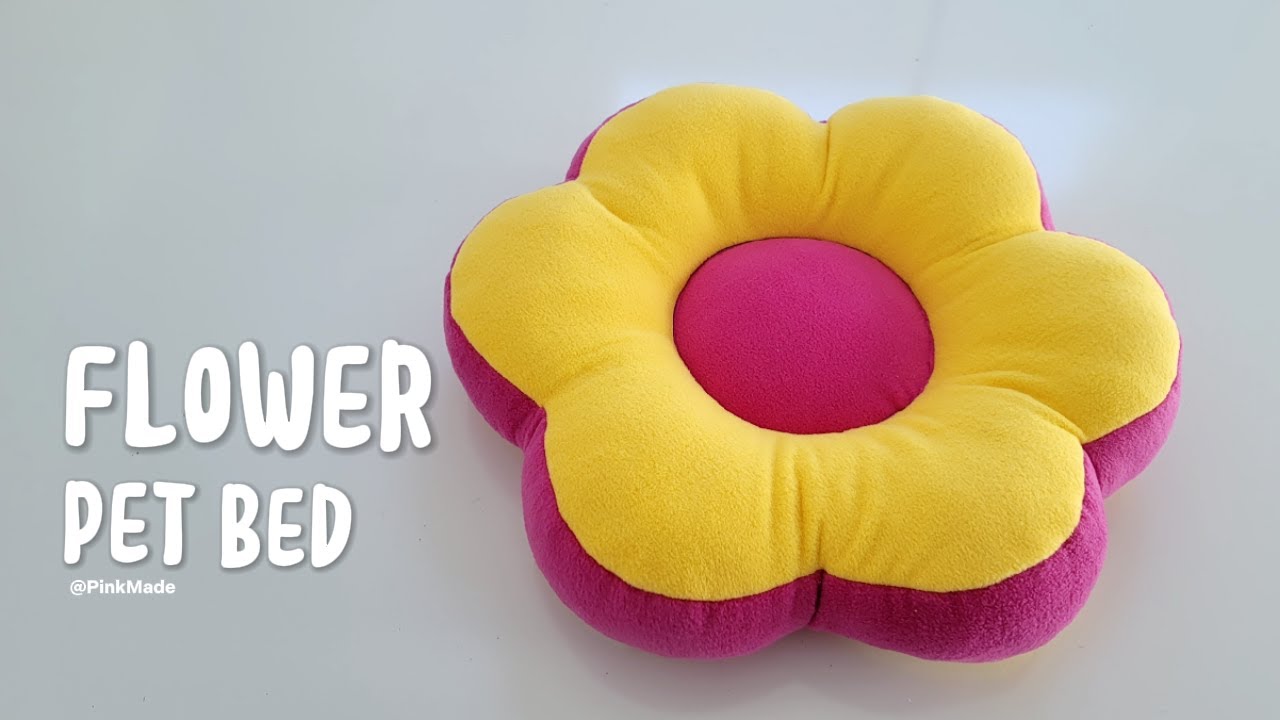 How to make Flower Pet bed | DIY Pet Bed | Sewing | Craft art