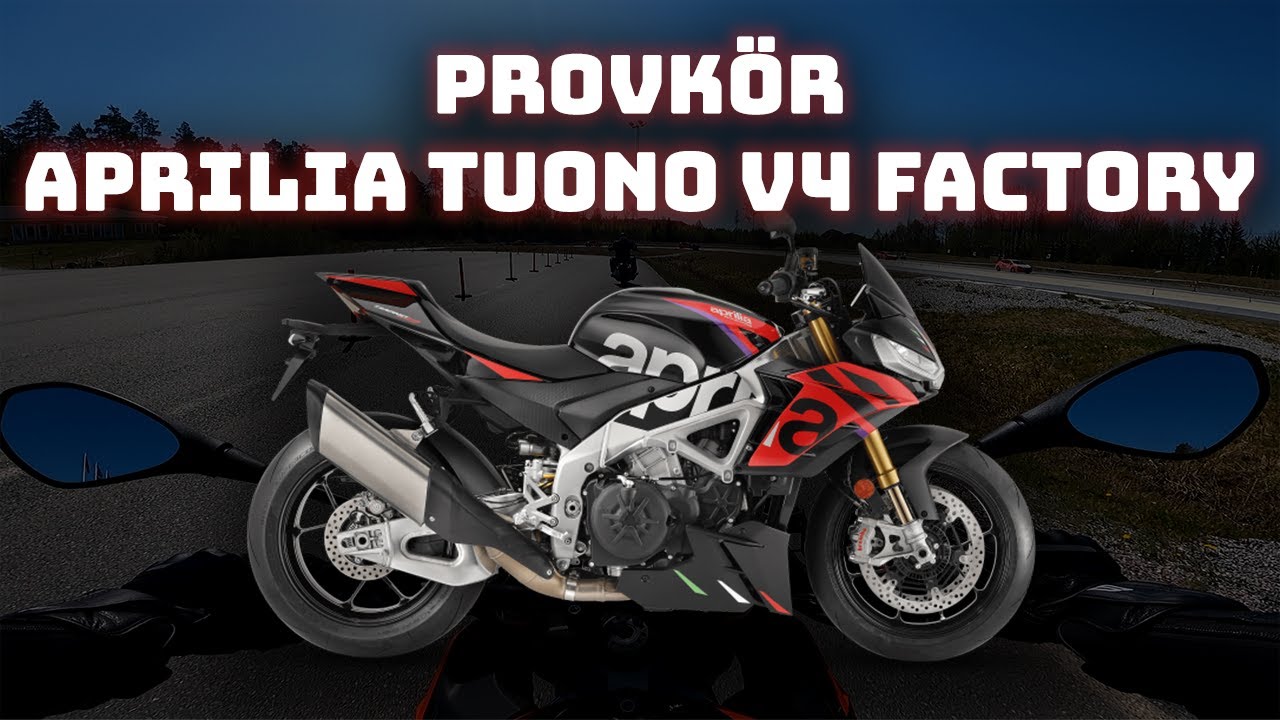 Provk&ouml;r Aprilia Tuono V4 Factory