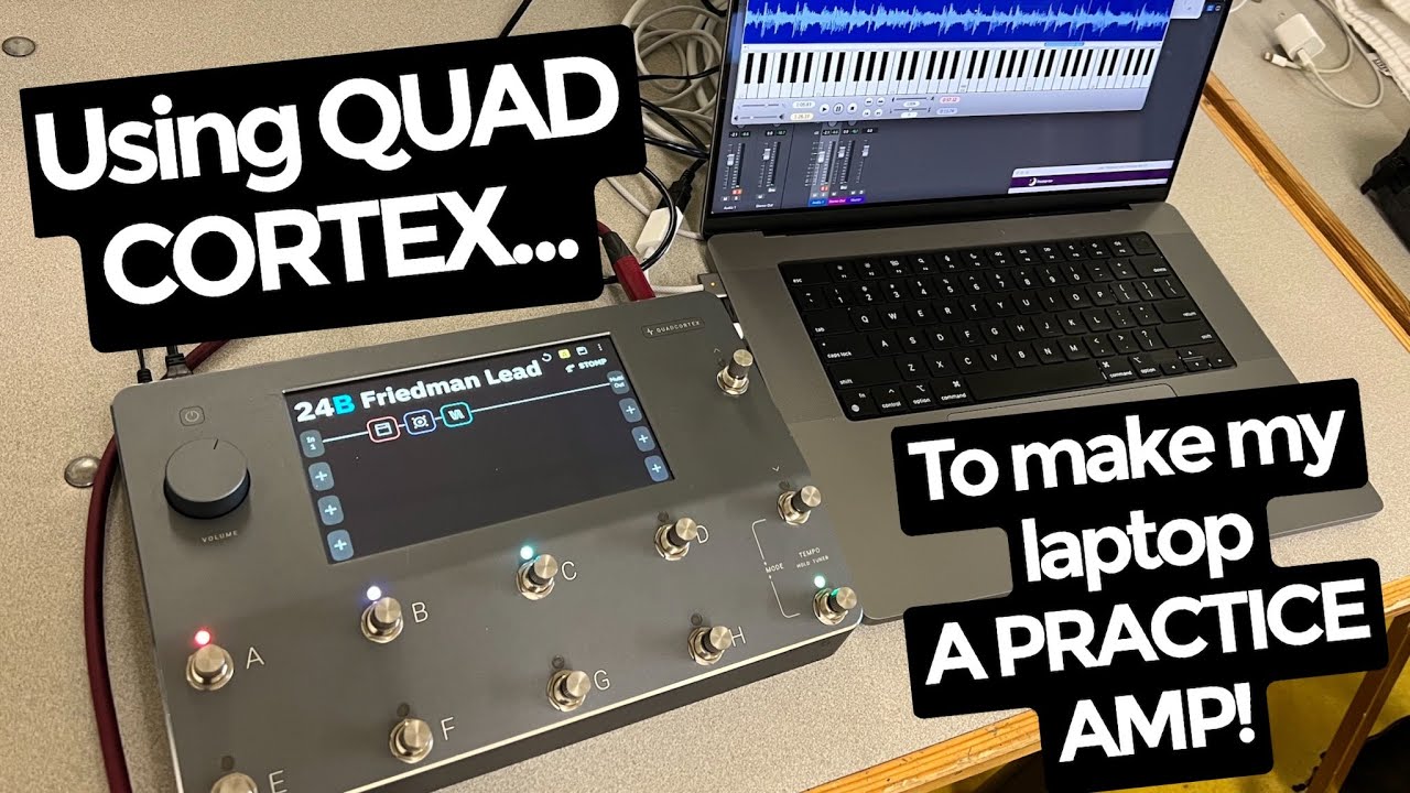 Использую Neural DSP QUAD CORTEX, чтобы превратить мой Mac в ПРАКТИЧЕСКИЙ УСИЛИТЕЛЬ!
