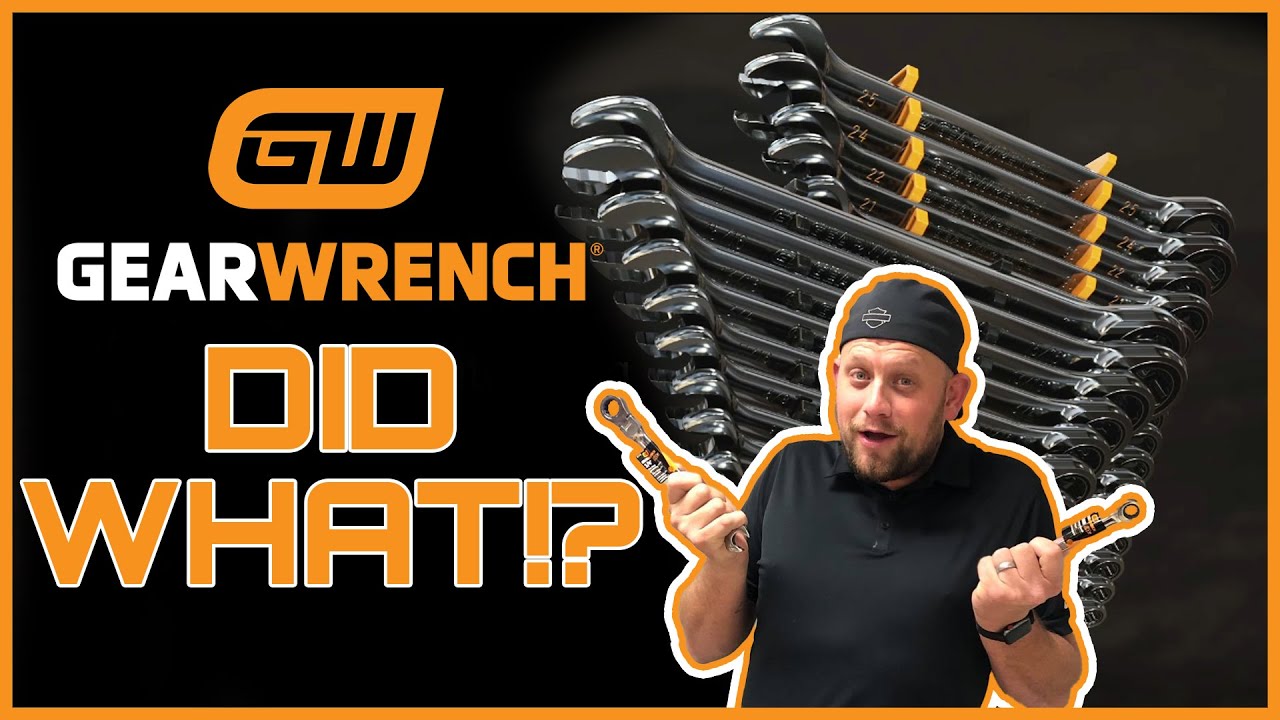 NEW! Gearwrench 90-Tooth Ratchet Wrench Sets