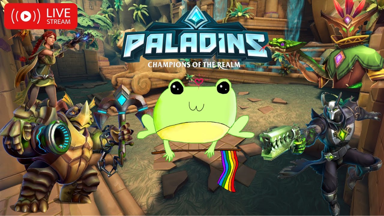 🔴 Paladins YouTube Stream #16 | Customs later maybe?| !ytvideo !discord