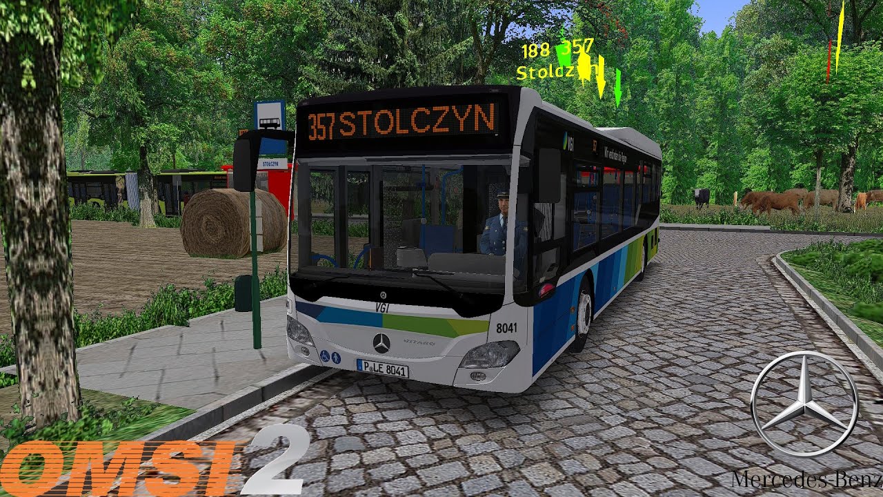 Omsi 2 - Fikcyjny Szczecin - Line 357 - Mercedes Benz Citaro C2 LE