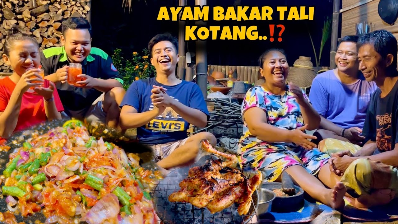 BARU PERTAMA KALI KELUARGA BANUNG GOMEZ MAKAN AYAM BAKAR KHAS LOMBOK ALA GE BAMS…‼️🤤😍