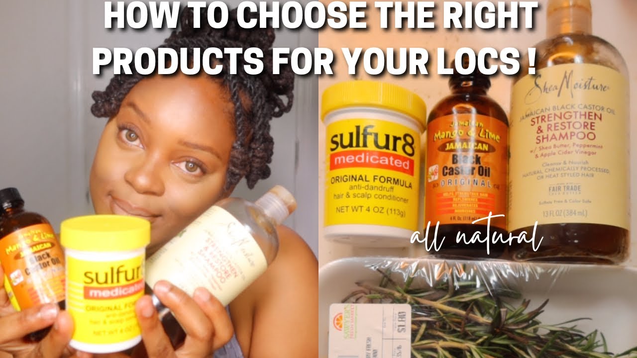 How To Choose The BEST Locs products for YOUR hair !