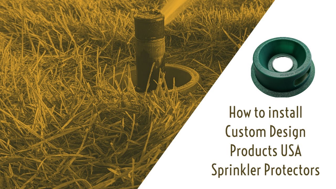 Custom Design Products USA - Sprinkler Head Sod Cutter & Sprinkler Protector Install