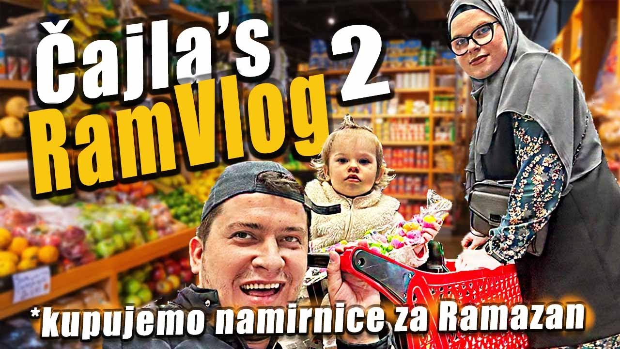 RAMAZANSKA PODMIRA I BABIN ZIKR PRED IFTAR - Čajla's RamVlog 2 *paketići u Drivuši* 2024