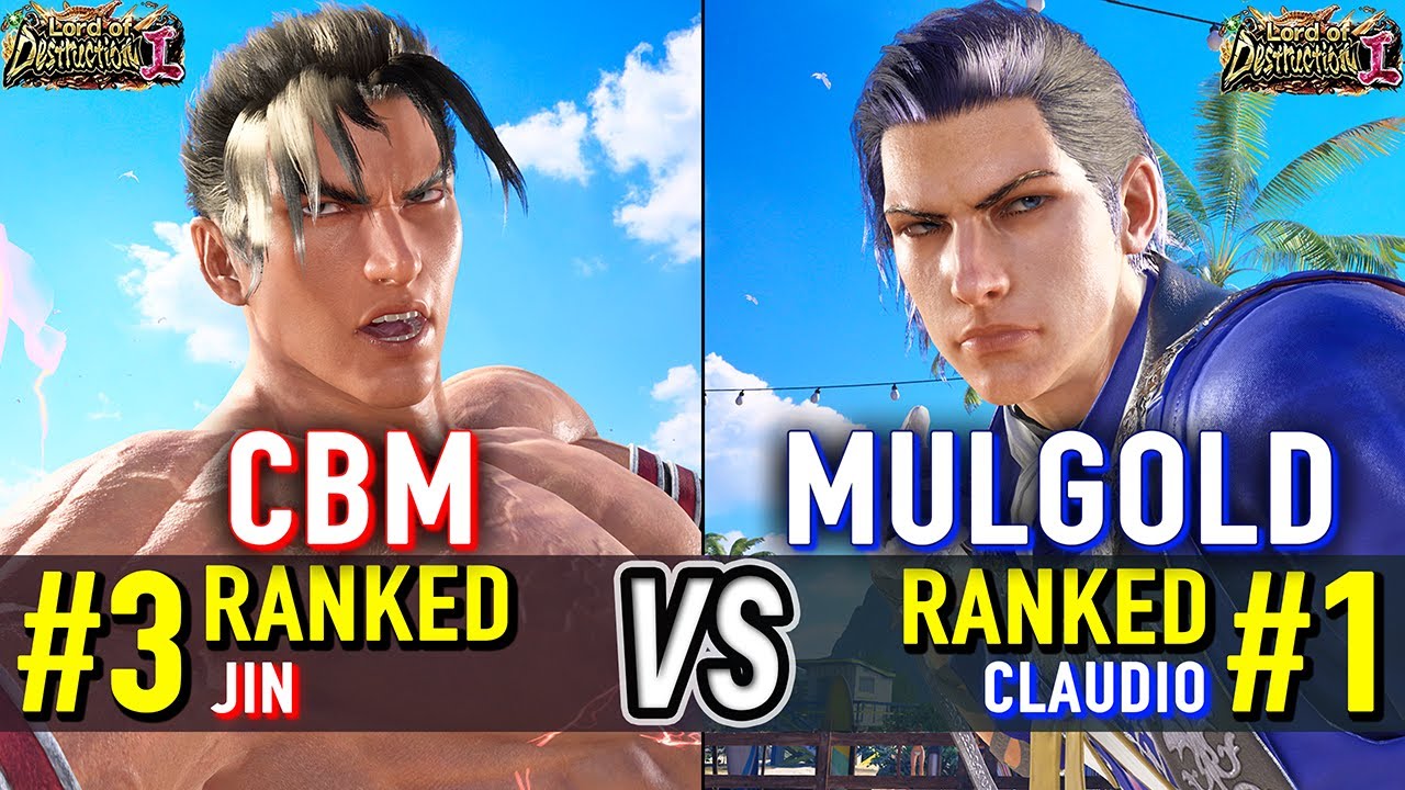T8 🔥 CBM (#3 Ranked Jin) vs MULGOLD (#1 Ranked Claudio) 🔥 Tekken 8 High Level Gameplay