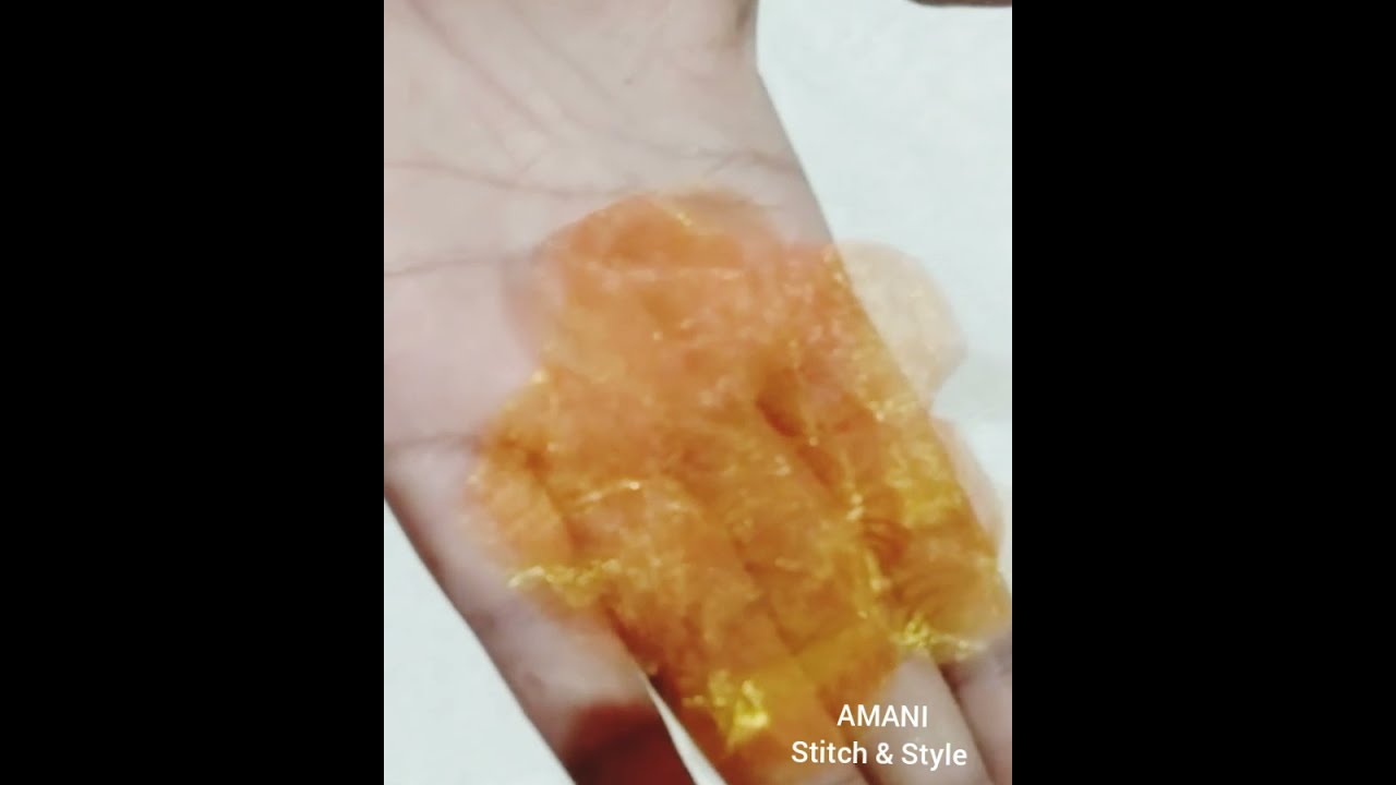 DIY#BEAUTIFUL# FLOWER# MAKING #TUTORIAL #WITH ORGANZA FABRIC #(@AMANI stitch & Style )2021