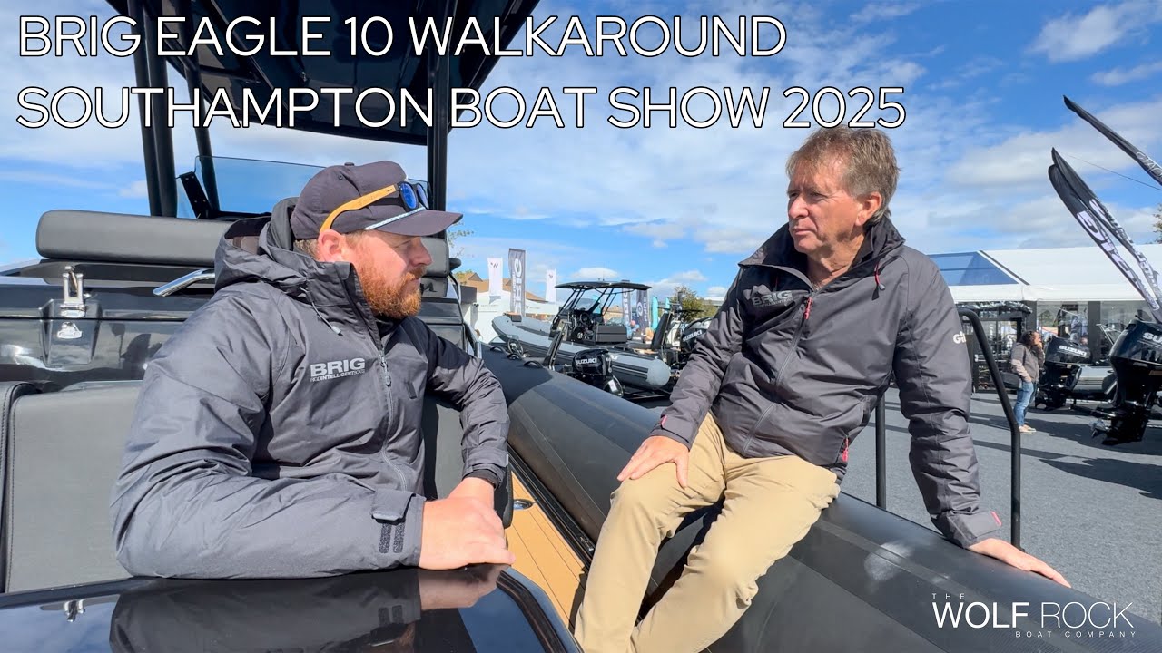 BRIG EAGLE 10 WALKAROUND - SOUTHAMPTON BOAT SHOW 2025!