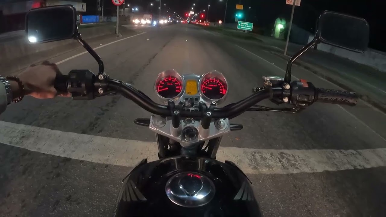 Aprendendo a pilotar CB 250 Twister - Ep 10 Voltando da Ponta da Fruta para Cariacica.