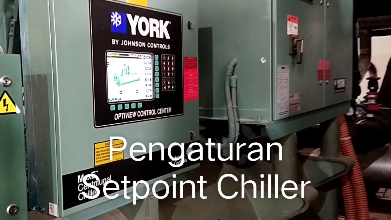 York centrifugal chiller start-up | startup chiller York | MaxE Centrifugal Chiller