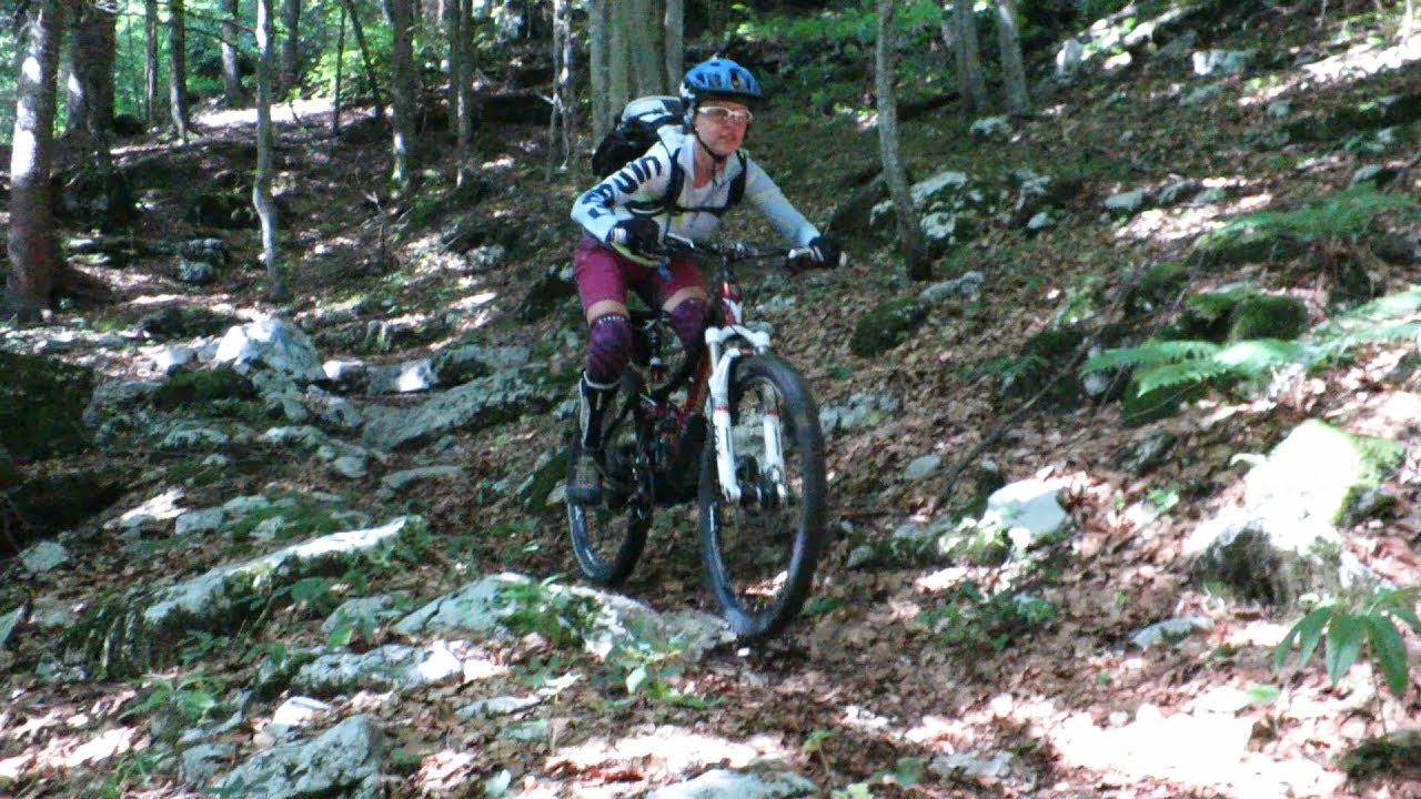 Monte Grappa MTB sentiero 70 (970?) -  La Montagna in Bicicletta.