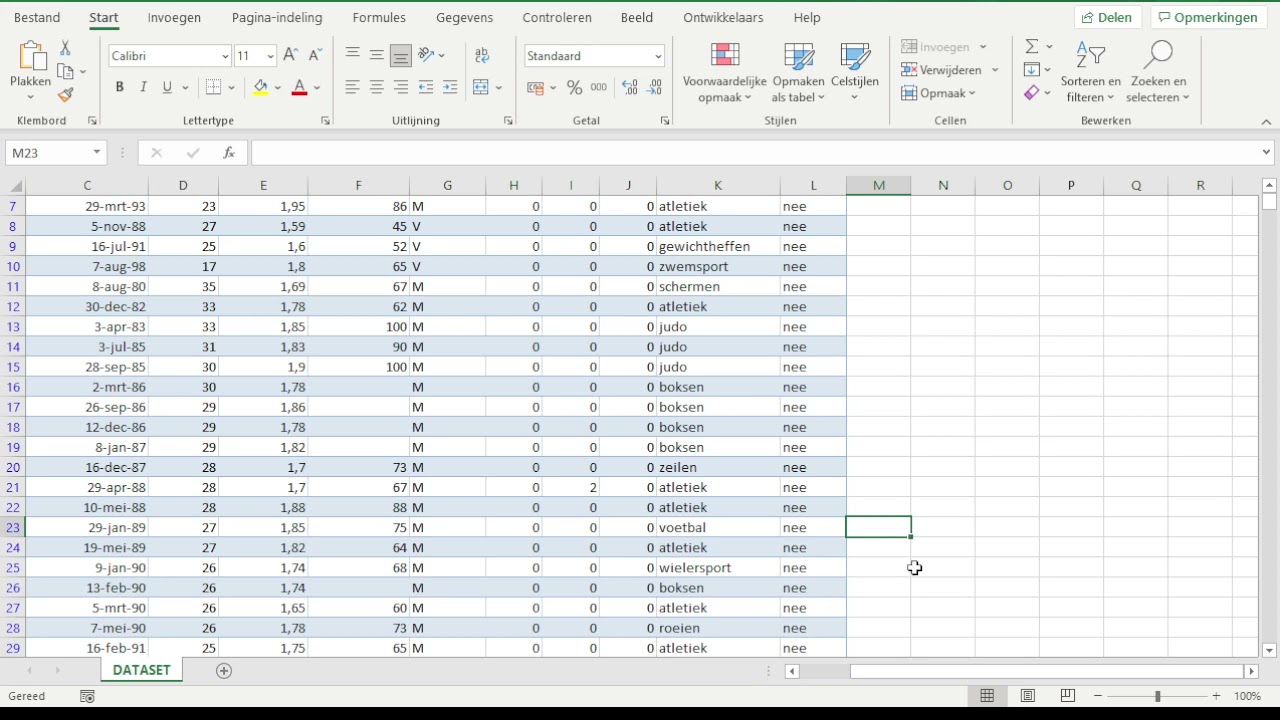 Opdracht 15 en 16 van Statistiek met de computer, Getal en Ruimte 12e editie