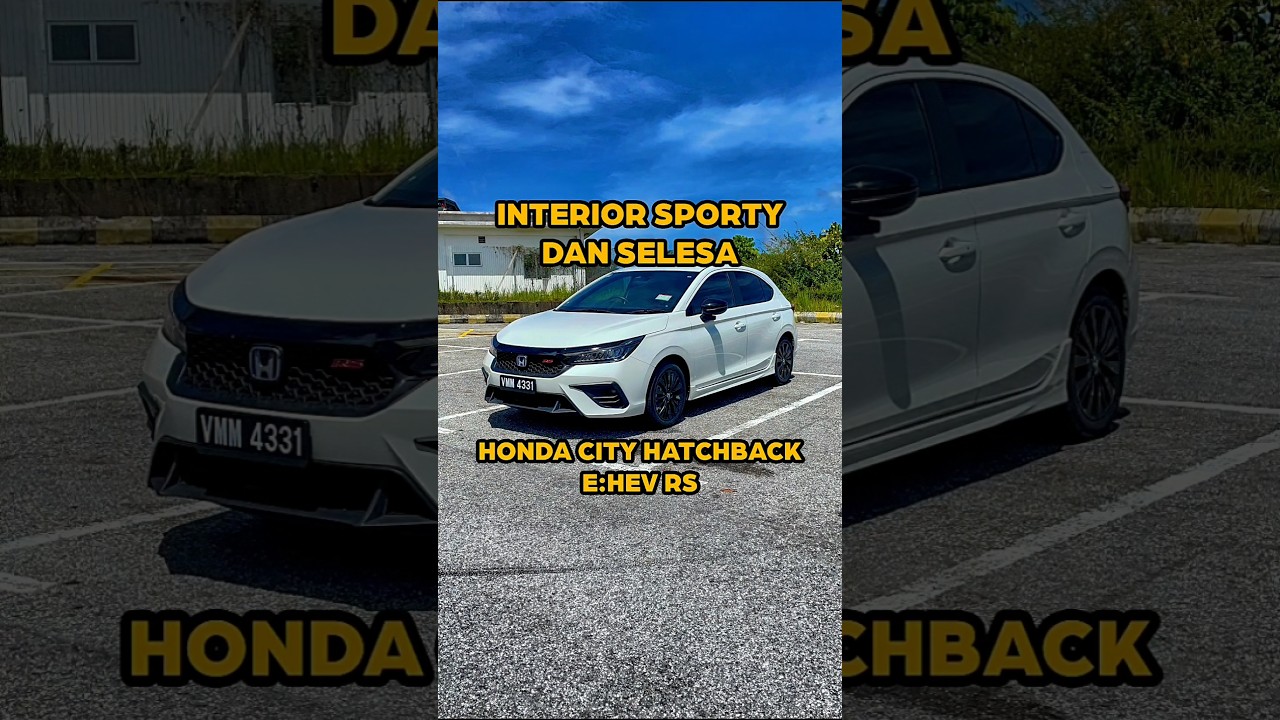 Rupa Dalam Honda City Hatchback E:HEV RS Sporty? #shorts #hondacityhatchback #honda #hondacity #ehev