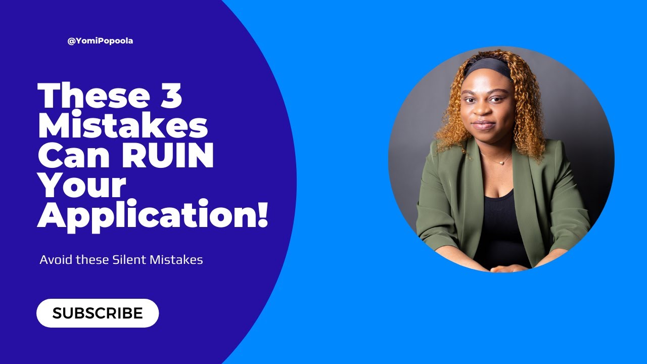 The Silent Mistakes That Kill Graduate School Applications. Avoid These Now!