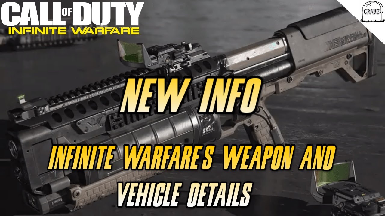 Call Of Duty Infinite Warfare’s New Weapon And Vehicle Details