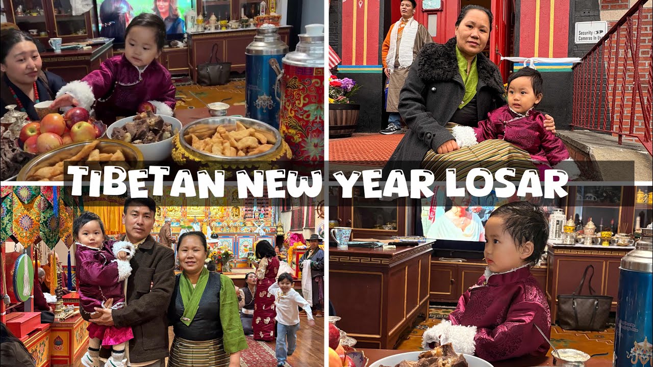 How I celebrate losar at Newyork🇺🇸#tibetanvlogger #losarfestival 