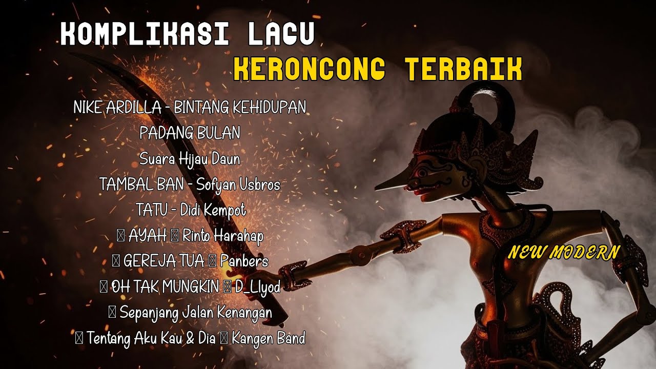 FULL ALBUM KERONCONG MODERN 2025 || NEW NORMAL KERONCONG NIKE ARDILLA -PADANG BULAN