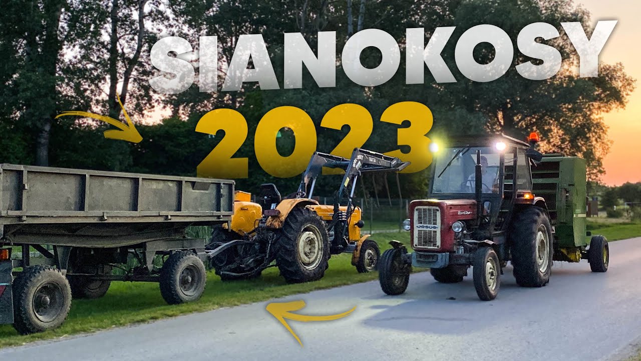 Sianokosy 2023 W Polskim Klimacie I Ursus 1614 I Ursus 1012 I Ursus 912 I 5x Ursus C-360