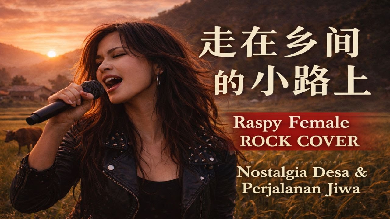 Xiang Jian De Xiao Lu Shang - 乡间的小路上｜Raspy Rock · Lagu Desa yang Menggetarkan Hati
