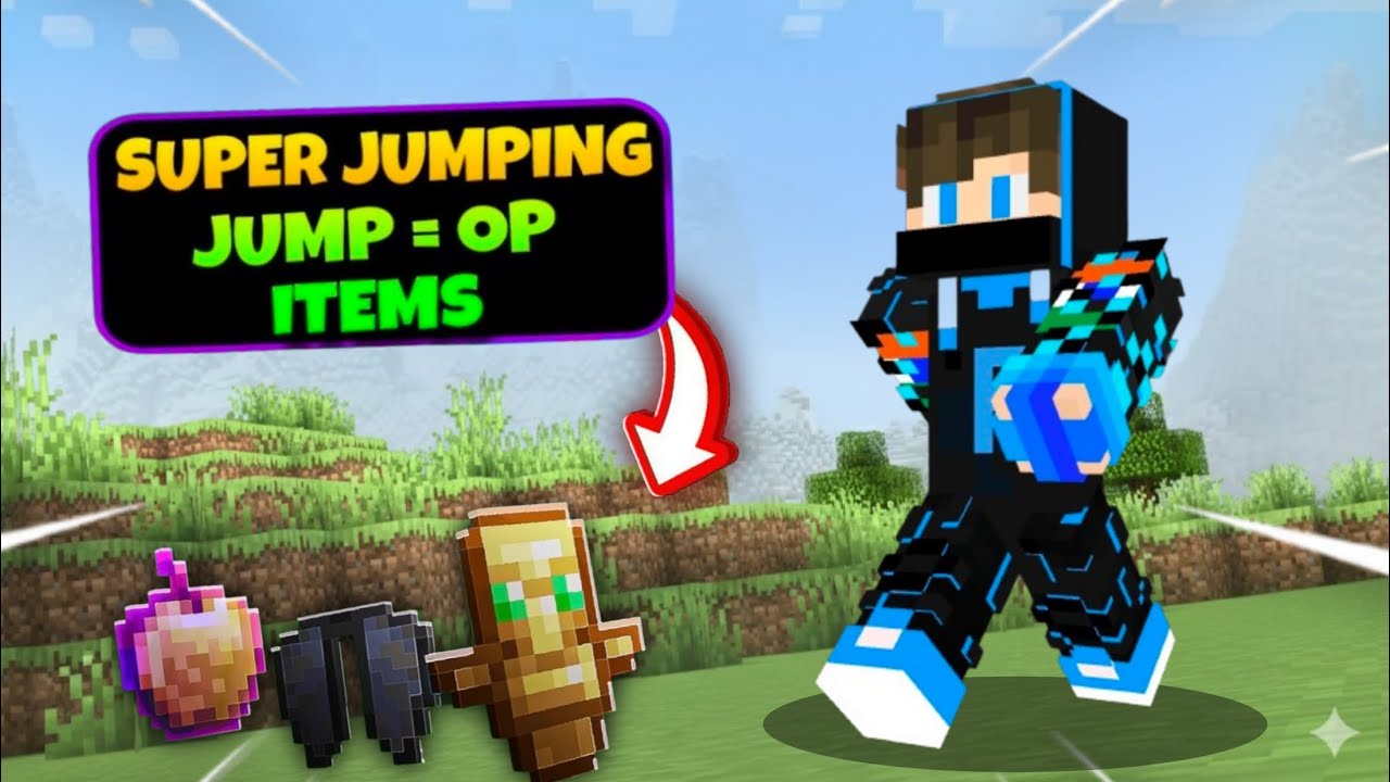 Minecraft, But Jumping Gives SUPER OP Items