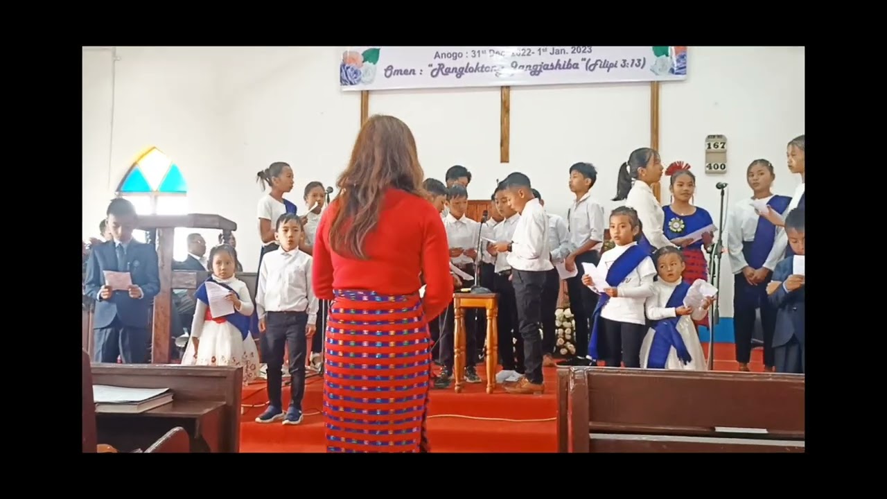Kum tasen ken/New year song/ Ao song/  Merangkong Town Baptist Church CEM(2023)