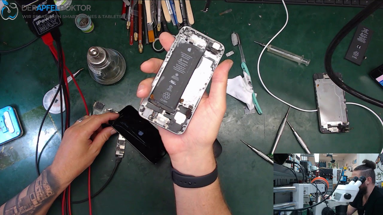 BASIC REPAIRS - iPHONE 6 SALT WATER DAMAGE - PHONE WAS DOWN TO THE SEA - DATA RESCUE JOB
