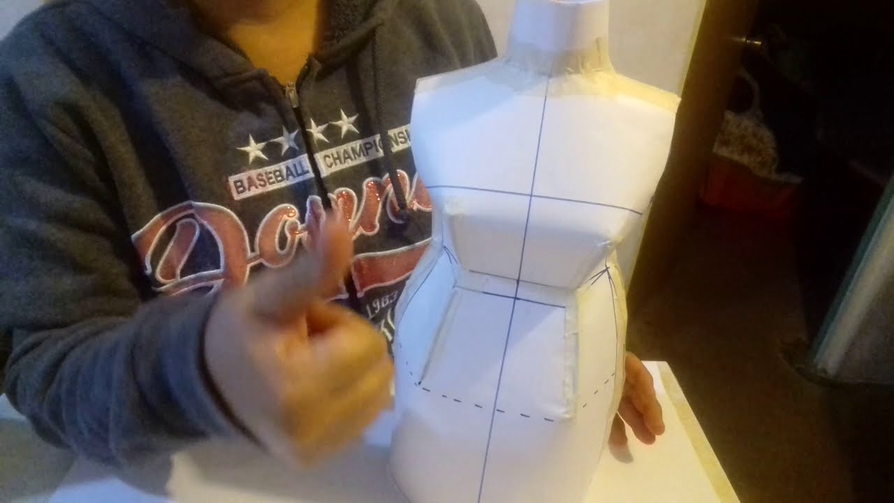 Como hacer un maniqui a pequeña escala