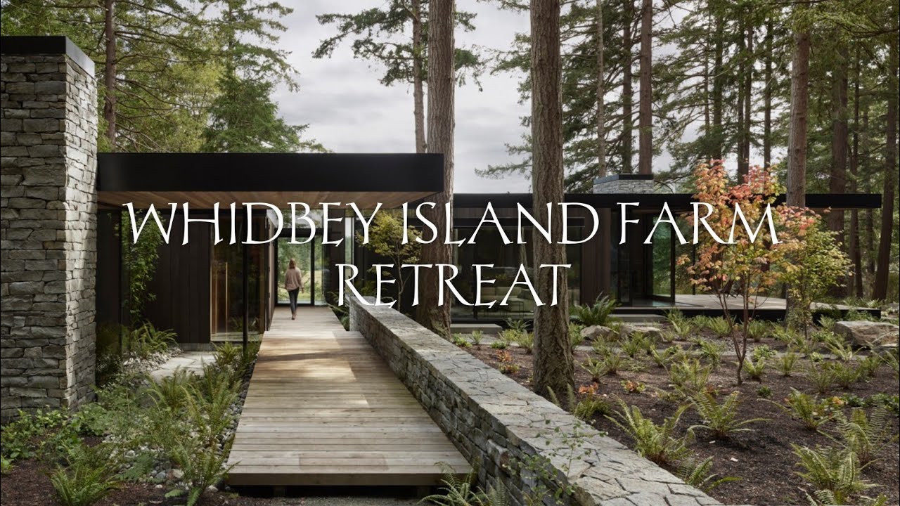 Whidbey Island Farm Retreat: A Contemporary Homestead Blending Nature and Heritage