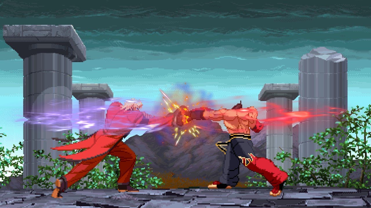 Jin Kazama Vs Rugal Bernstein - Tekken X The King of Fighters